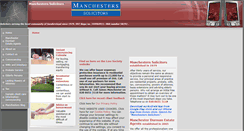 Desktop Screenshot of manchesters.co.uk