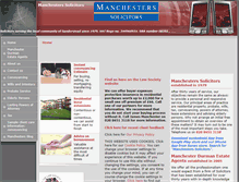 Tablet Screenshot of manchesters.co.uk